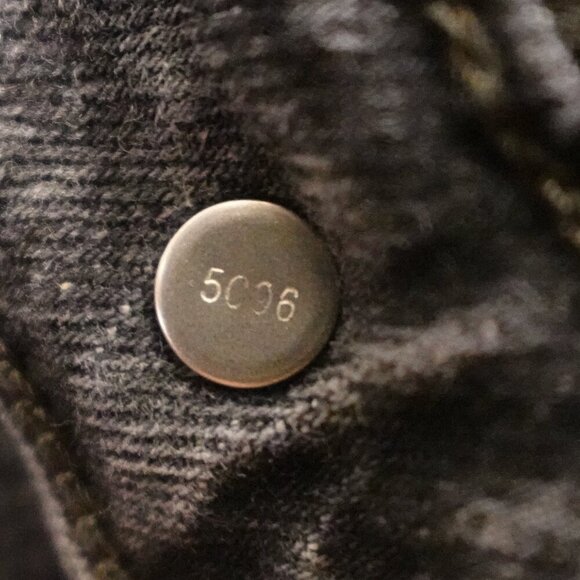 Levi's jeans 501 Original Fit women's 26 vintage black button fly red tab - Picture 14 of 16